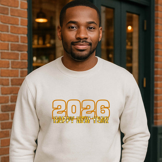 2025 HAPPY NEW YEAR Pullover Hoodie