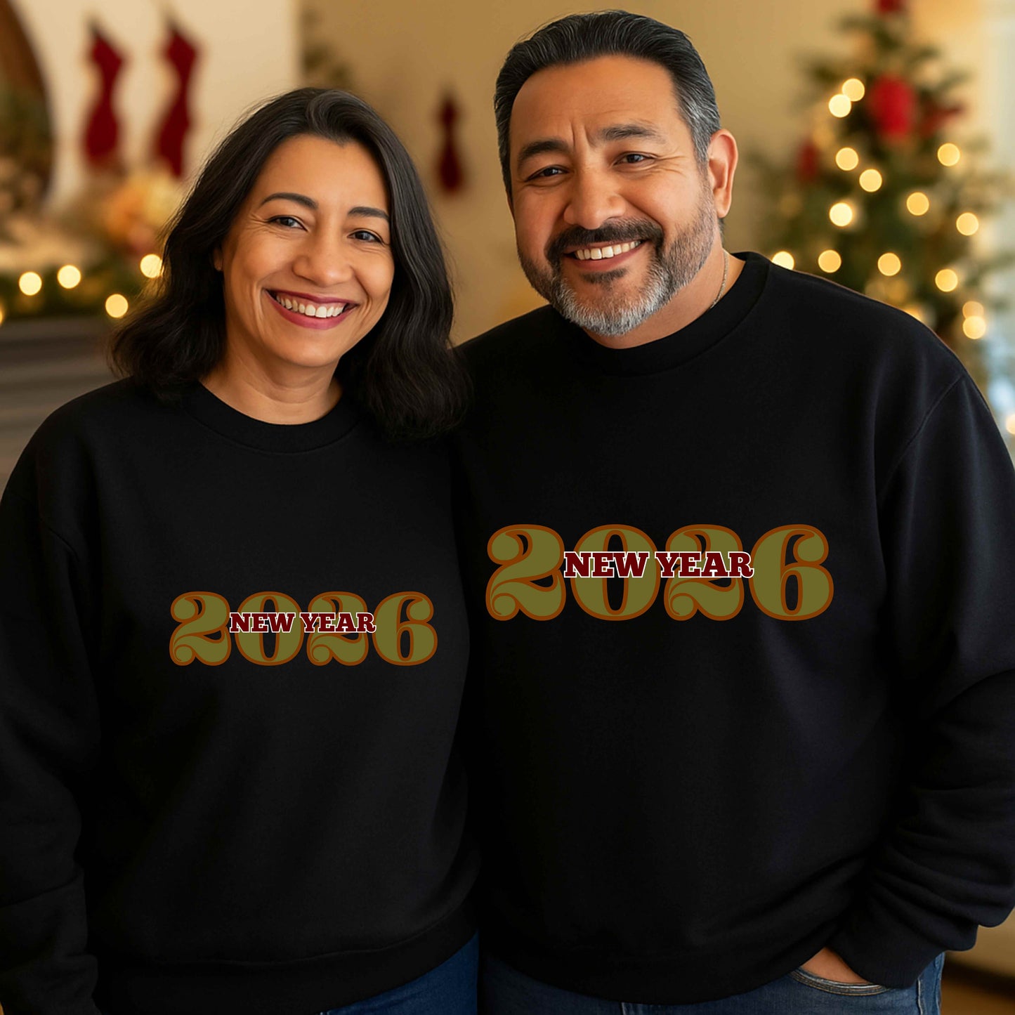 NEW YEAR 2026 Crewneck Pullover Sweatshirt