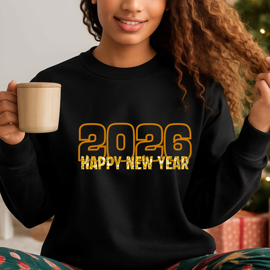2025 HAPPY NEW YEAR   Pullover Hoodie