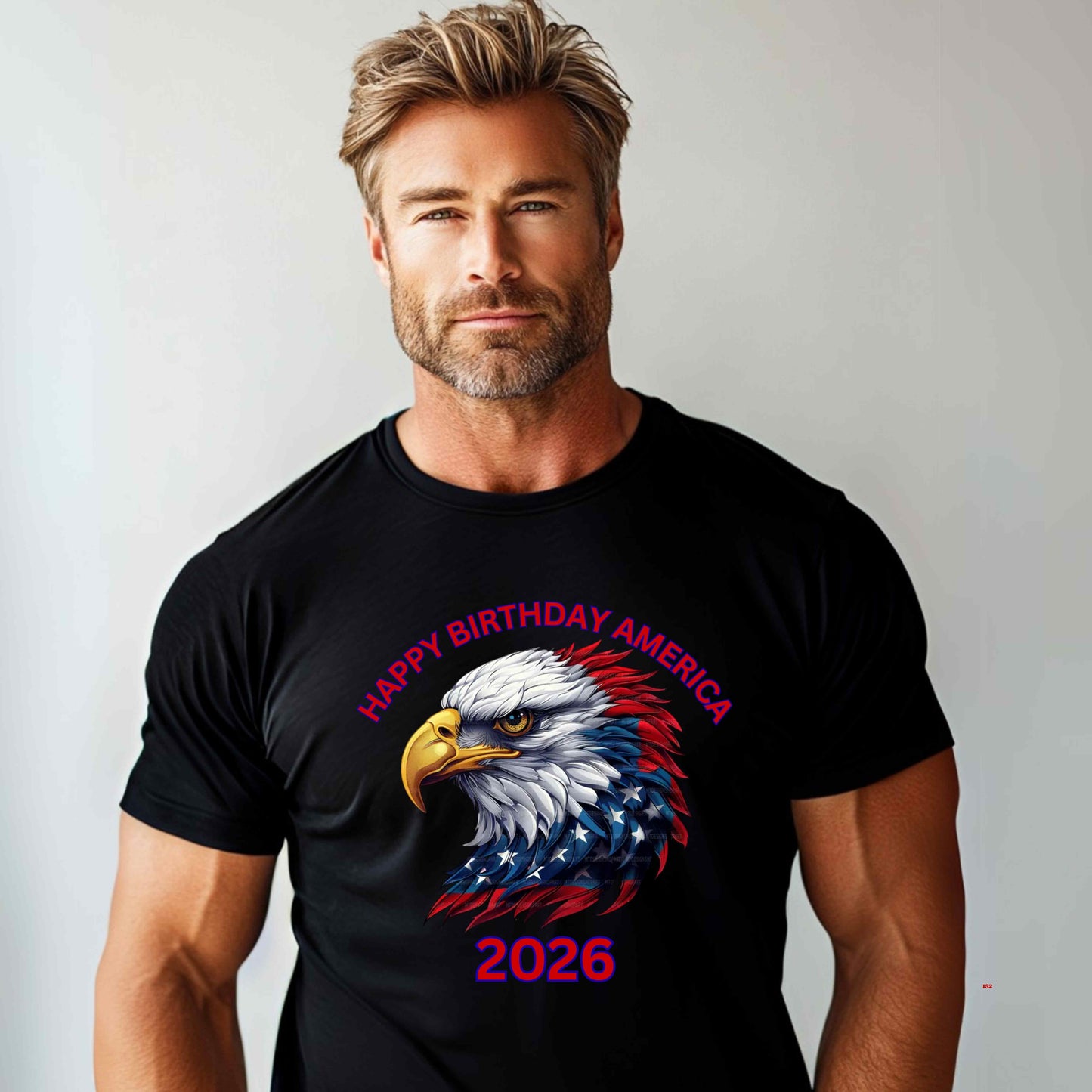 2026 HAPPY BIRTHDAY AMERICA. T-Shirt