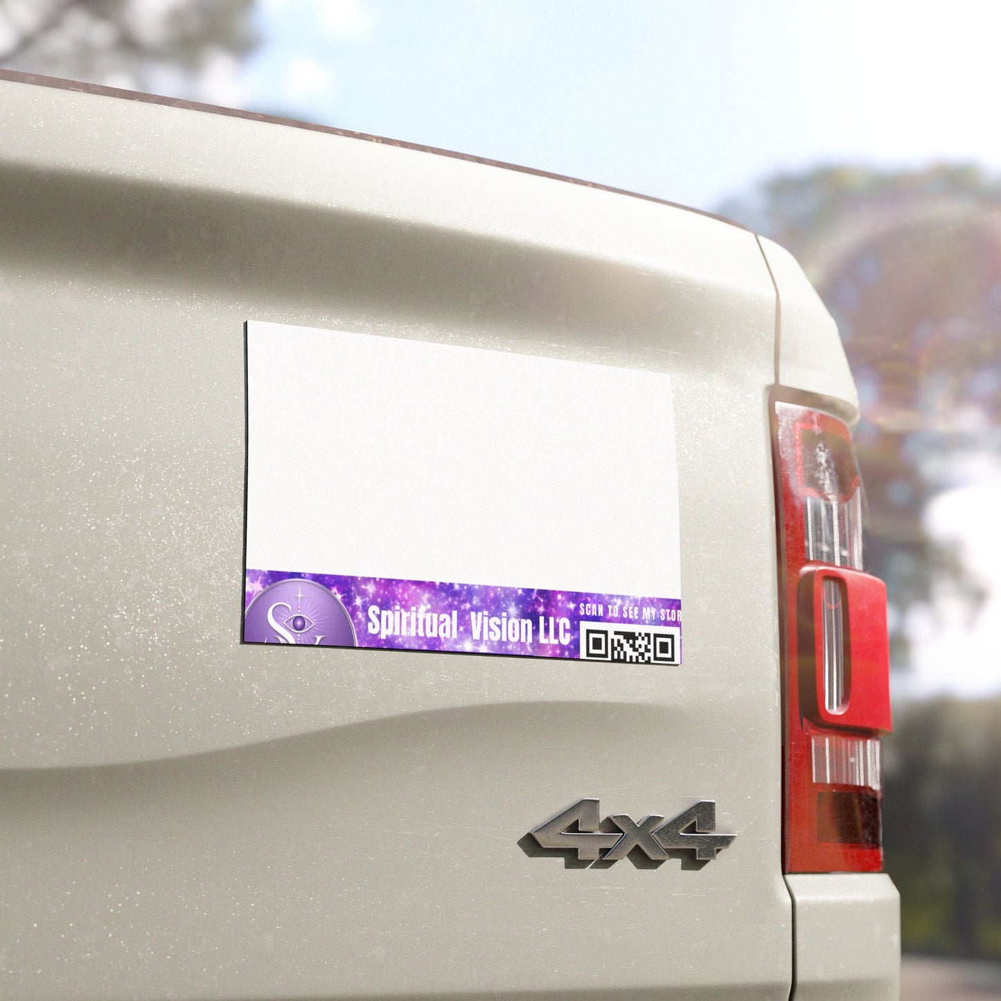Plain Square Car Magnet — Durable Blank Auto Magnet for Custom Printing