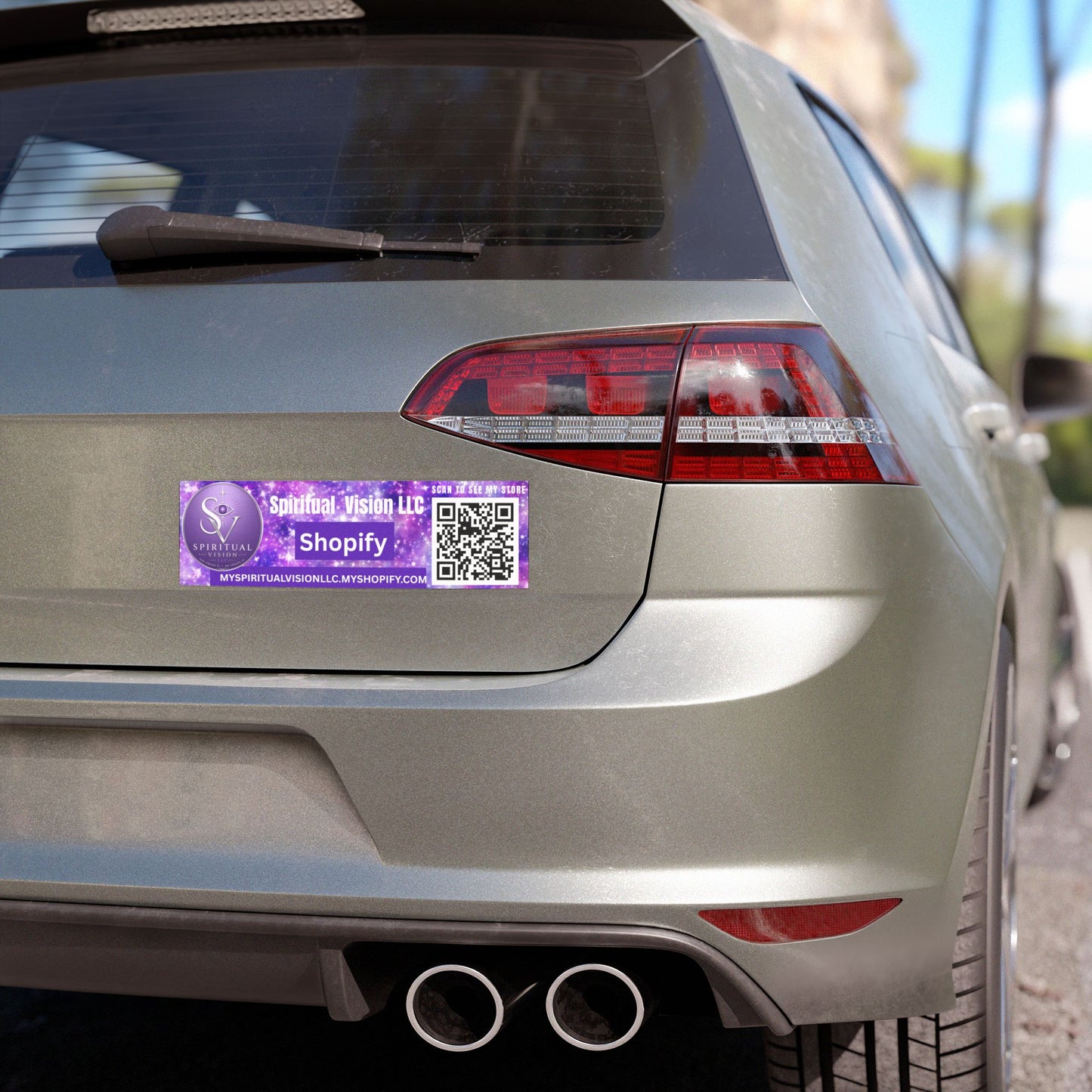 Plain Square Car Magnet — Durable Blank Auto Magnet for Custom Printing