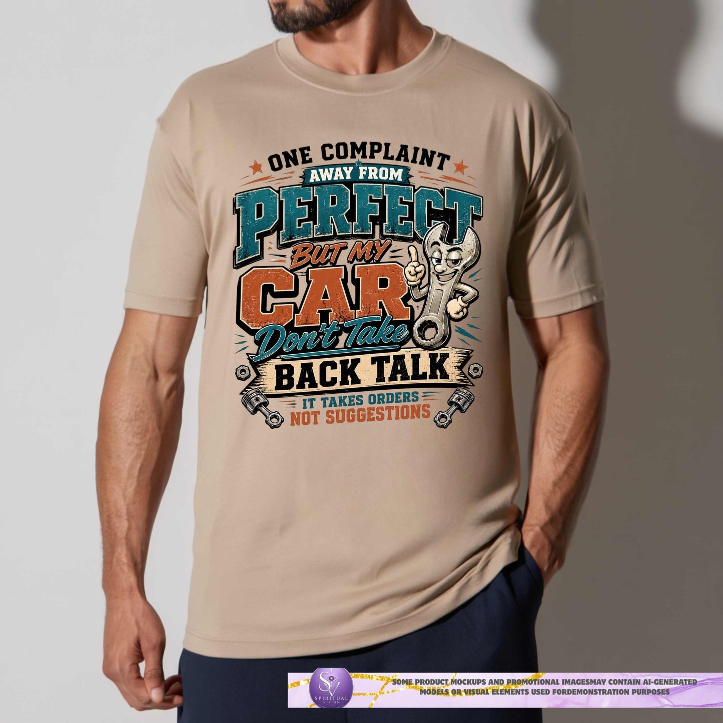 ONE COMPLAINT AWAY FROM PERFECT BUT MY CAR DON' T TAKE BACK TALK. T-Shirt