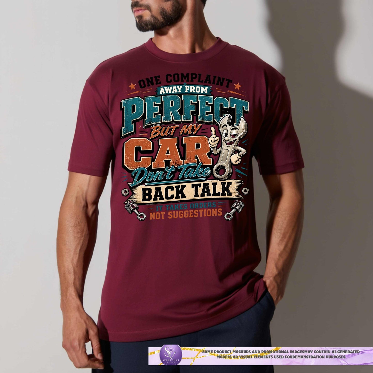 ONE COMPLAINT AWAY FROM PERFECT BUT MY CAR DON' T TAKE BACK TALK. T-Shirt