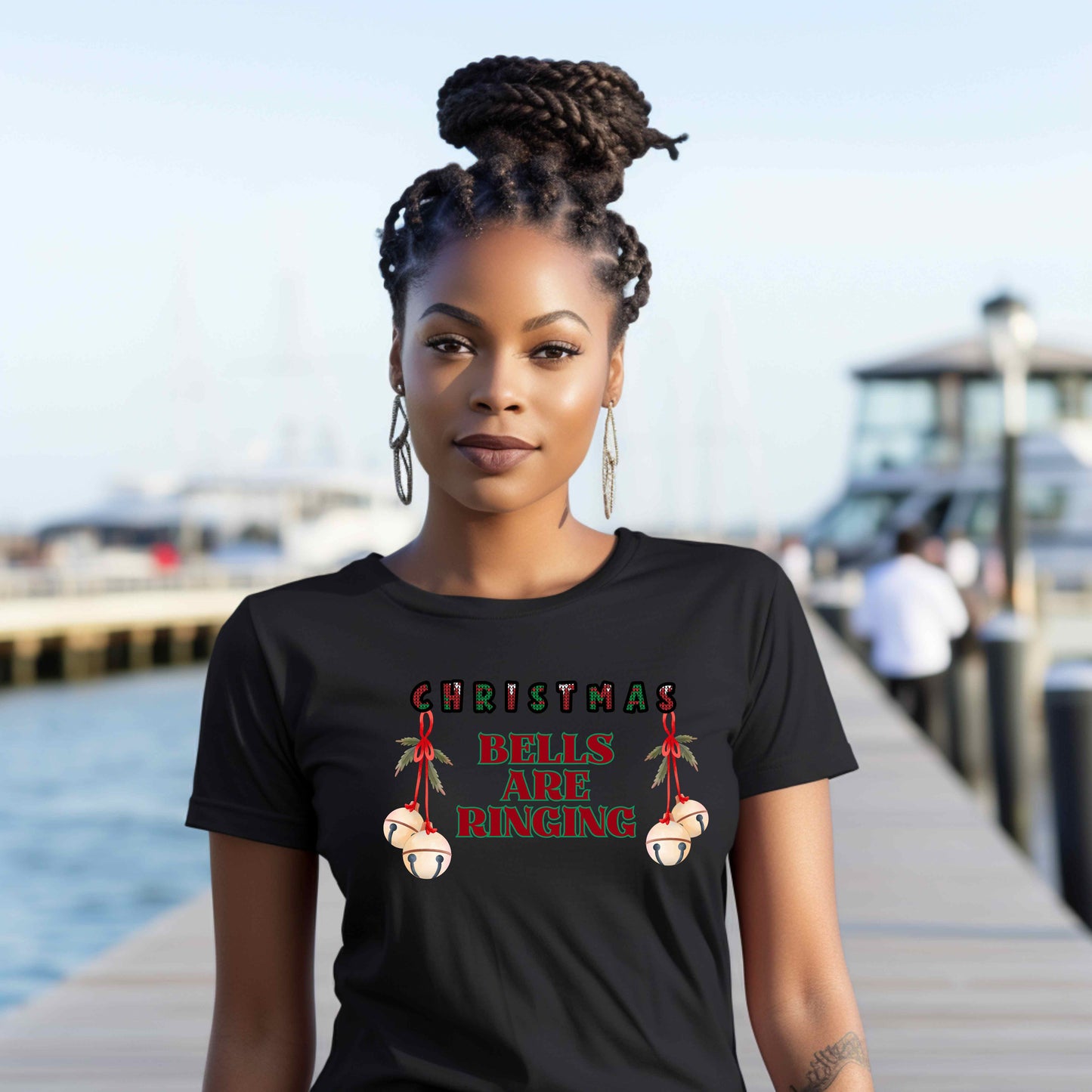 CHRISTMAS BELLS ARE RINGING  . T-Shirt