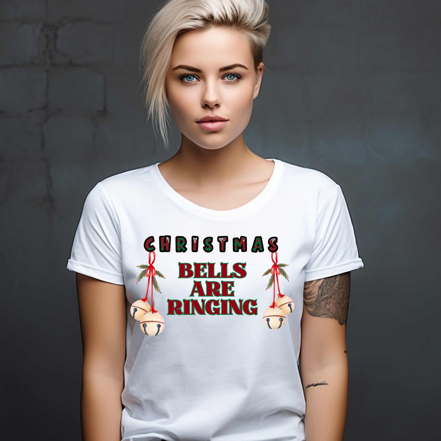 CHRISTMAS BELLS ARE RINGING  . T-Shirt