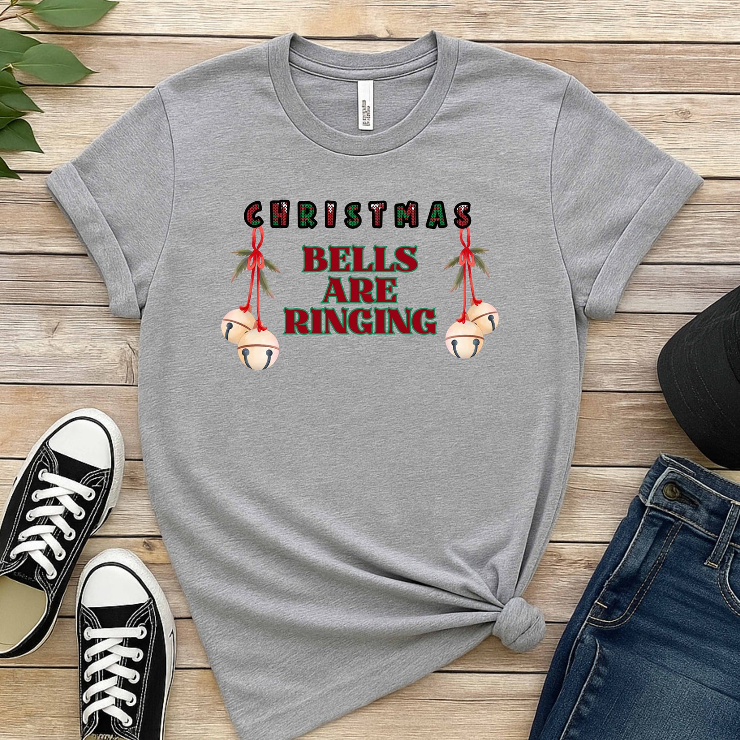 CHRISTMAS BELLS ARE RINGING  . T-Shirt