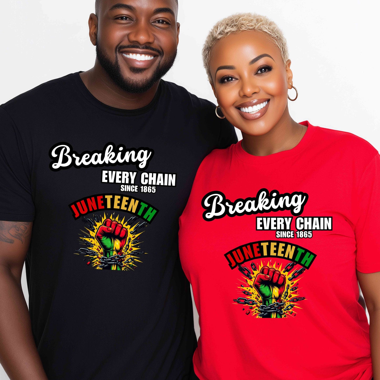BREAK EVERY CHAIN.  JUNETEENTH. T-Shirt