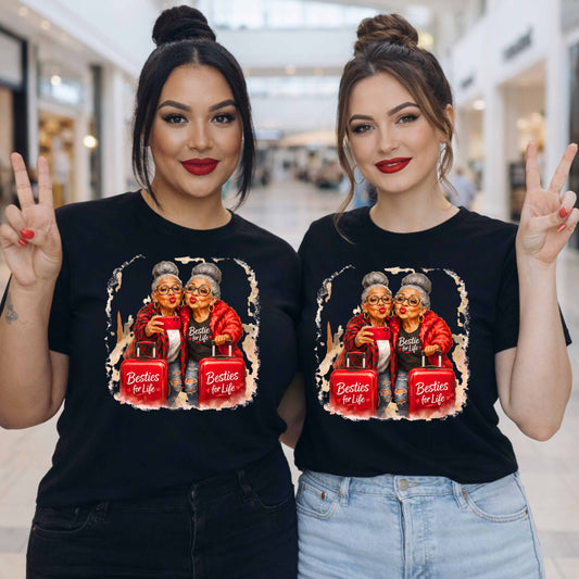 BFF FOR LIFE GLAM GANNIES. T-Shirt