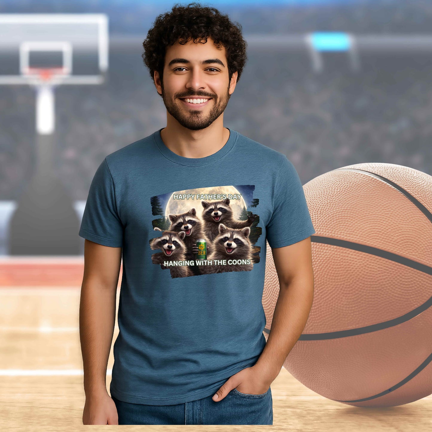 HAPPY BIRTHDAY HANGING WITH THE COONS. T-Shirt