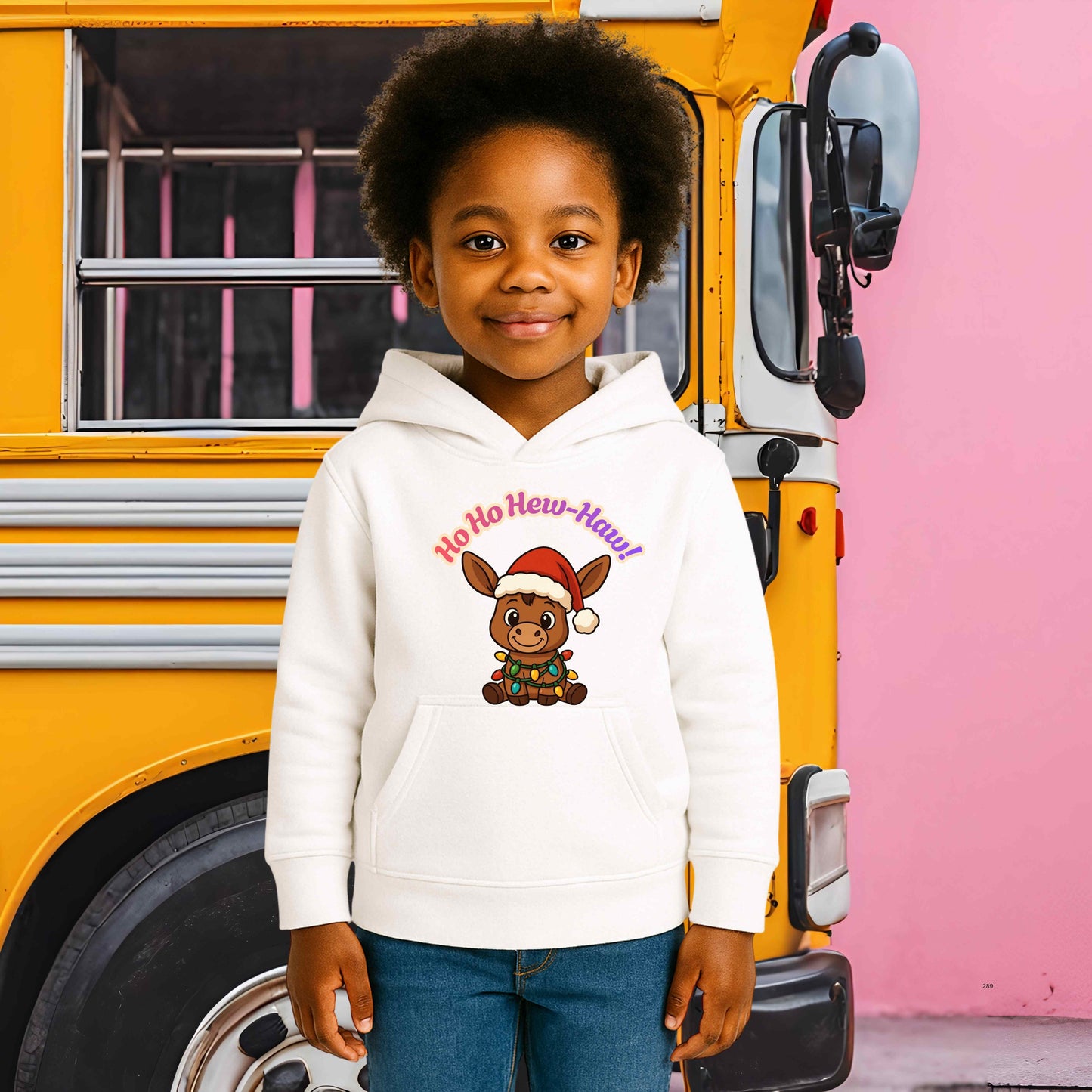 CUTE DONKEY HOHO HEW HAW   Youth Pullover Hoodie