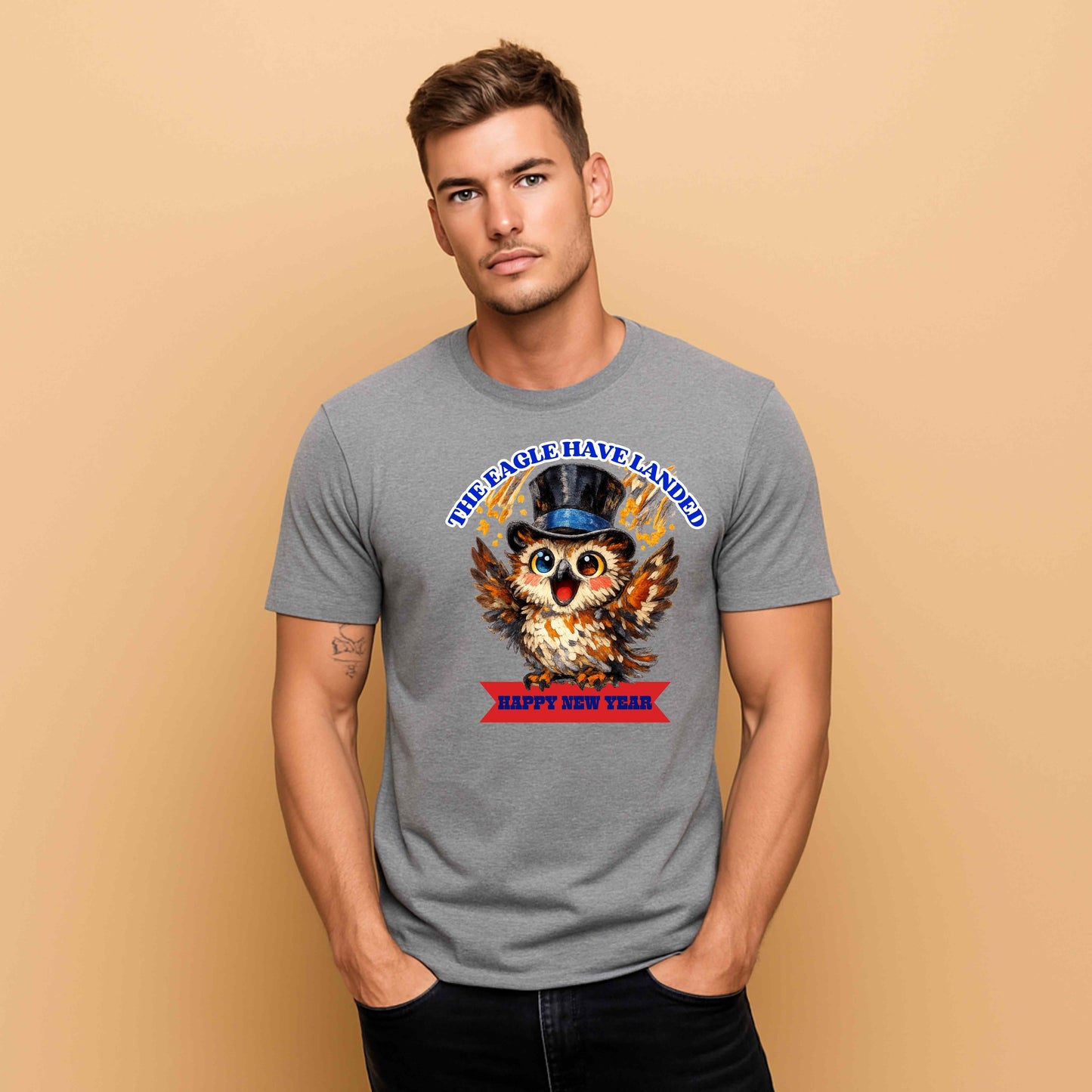 HNY  THE EAGLE HAVE LANDED. T-Shirt