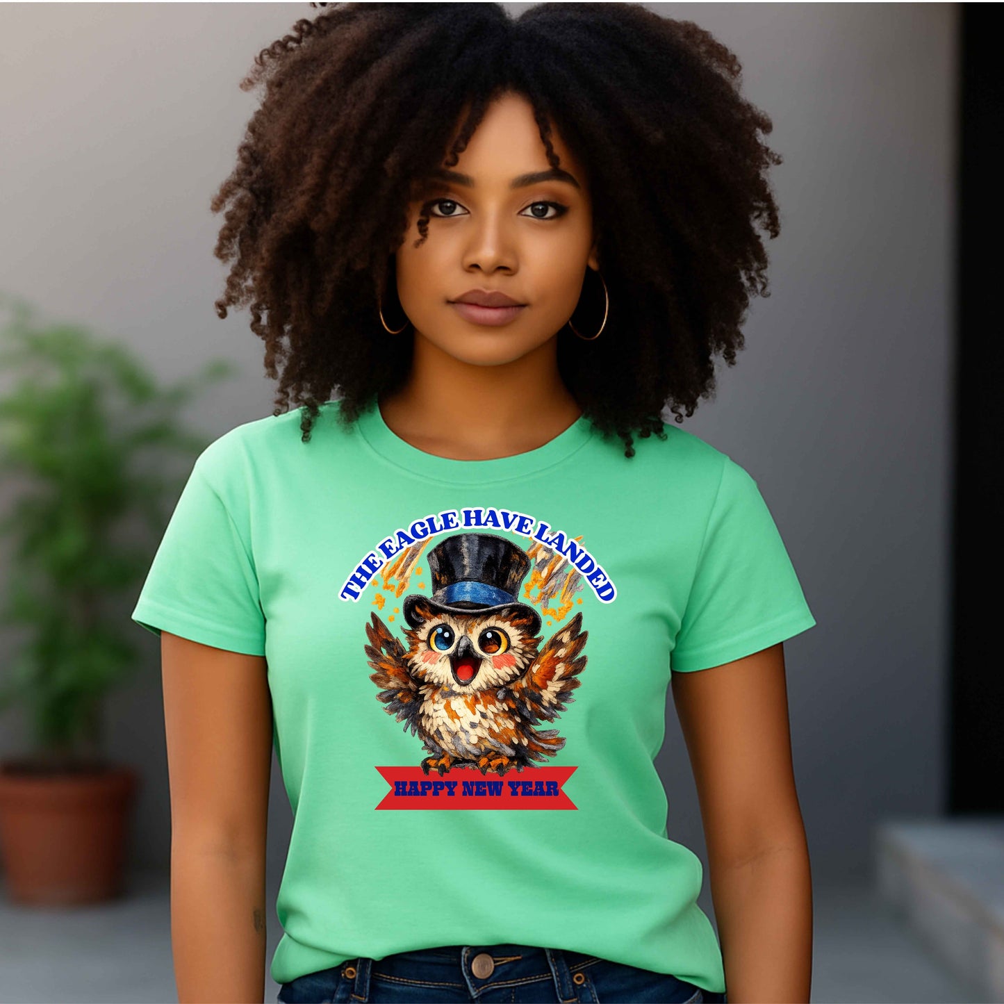 THE EAGLE HAVE LANDED .   T-Shirt