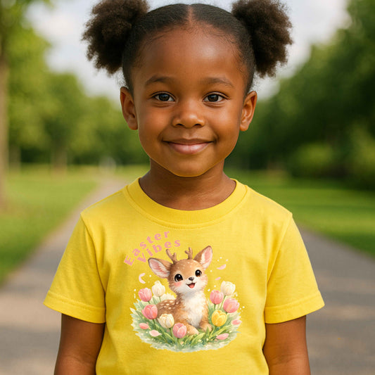 EASTER VIBE DEER.  T-Shirt