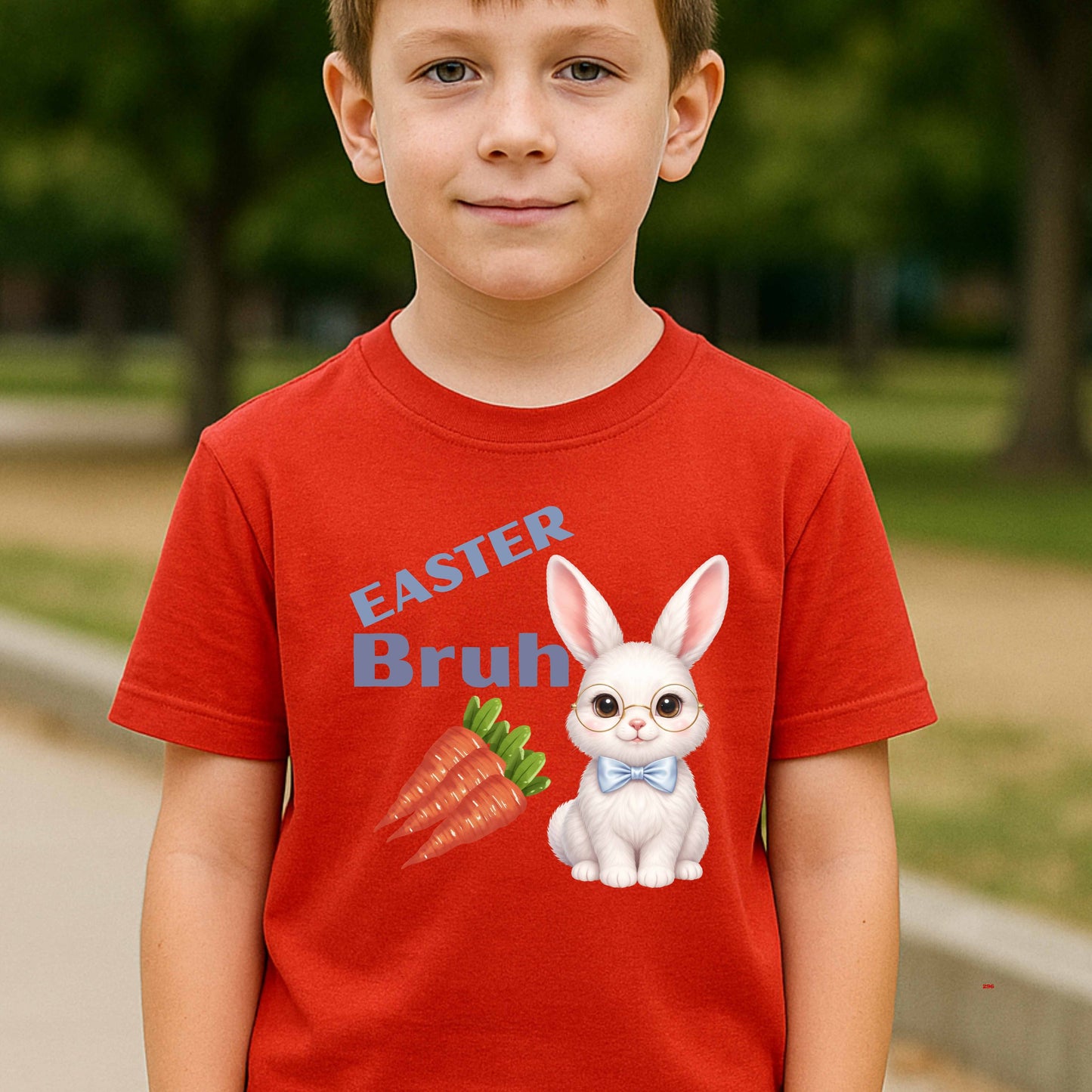 EASTER BRUH BUNNY WITH GLASSES AND BOWTIE.  Shirt