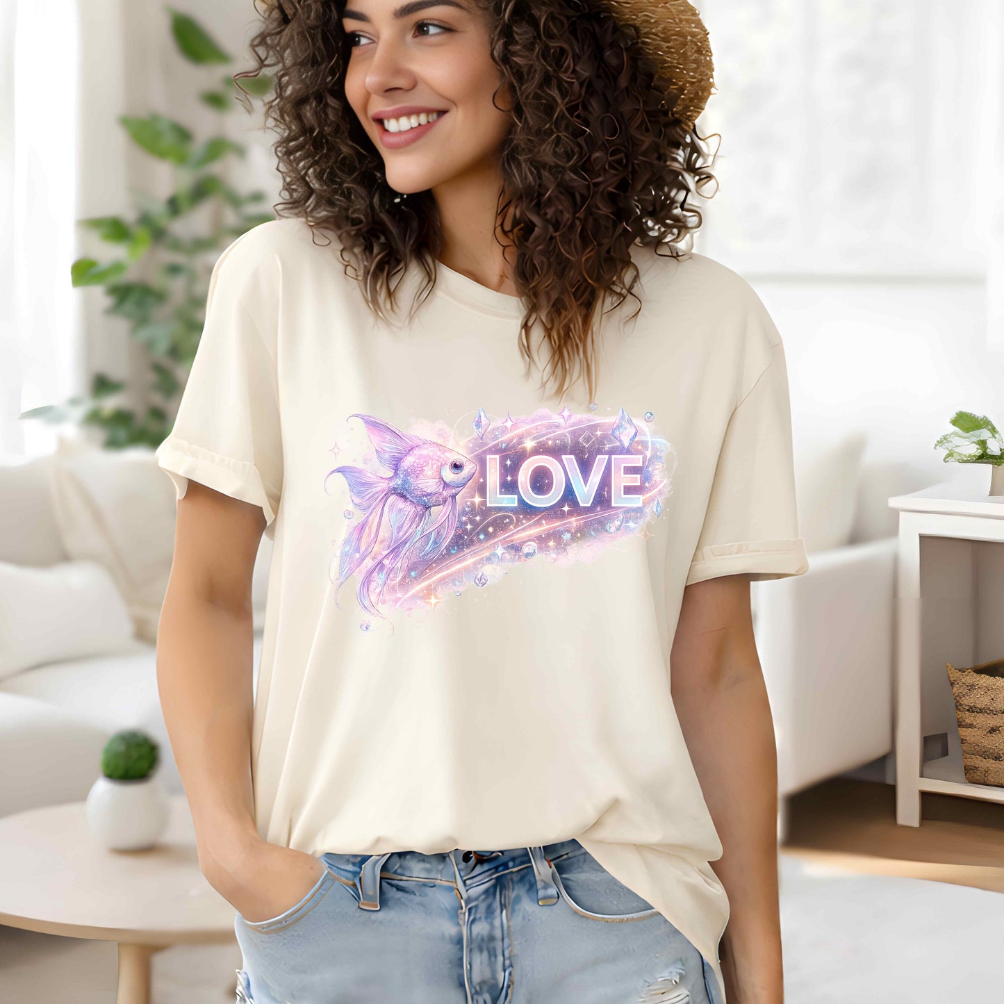 GOLDFISH LOVE . T-Shirt