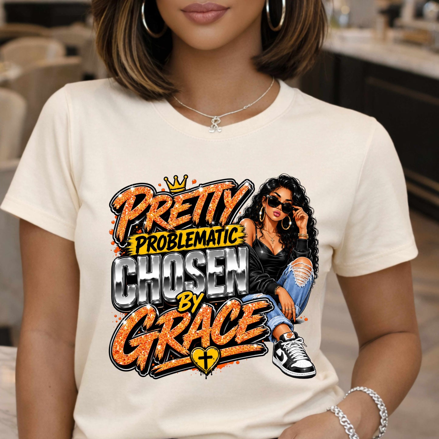 PRETTY PROBLEMATIC CHOSEN BY GRACE. T-Shirt