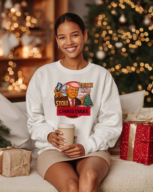 GRINCH WHO STOLE CHRISTMAS   Crewneck Pullover Sweatshirt