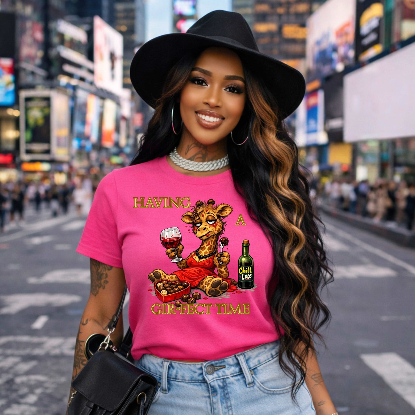 HAVING A GIRFECT TIME. T-Shirt