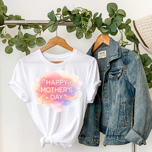 COLORFUL HAPPY MOTHER'S DAY. T-Shirt