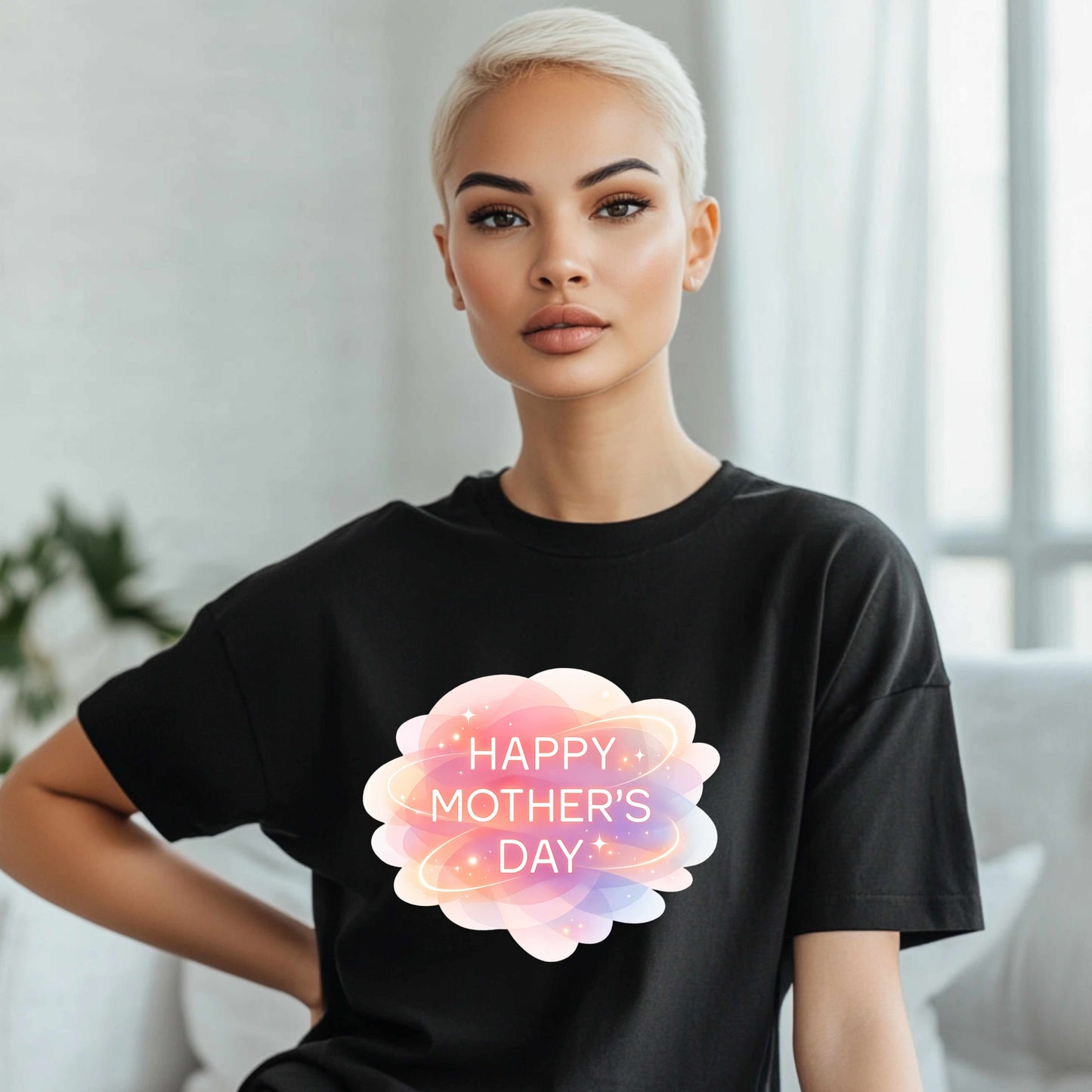 COLORFUL HAPPY MOTHER'S DAY. T-Shirt