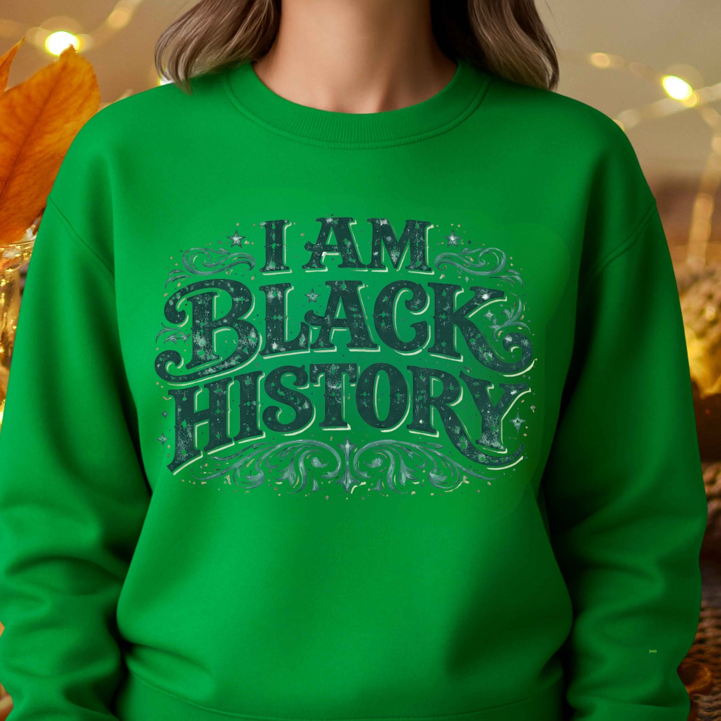 I AM BLACK HISTORY.   Crewneck Pullover Sweatshirt