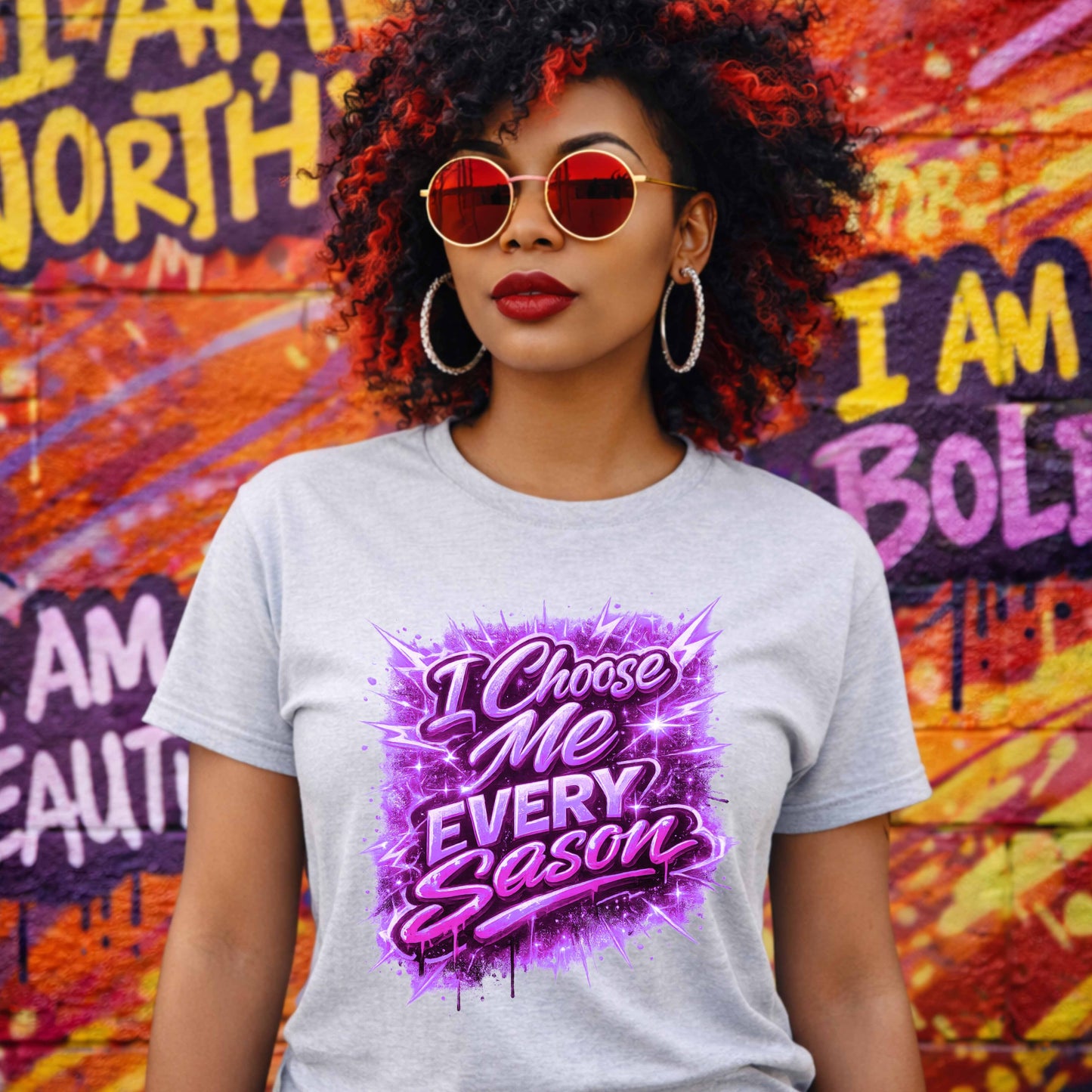 I CHOOSE ME EVERY SEASON. T-Shirt
