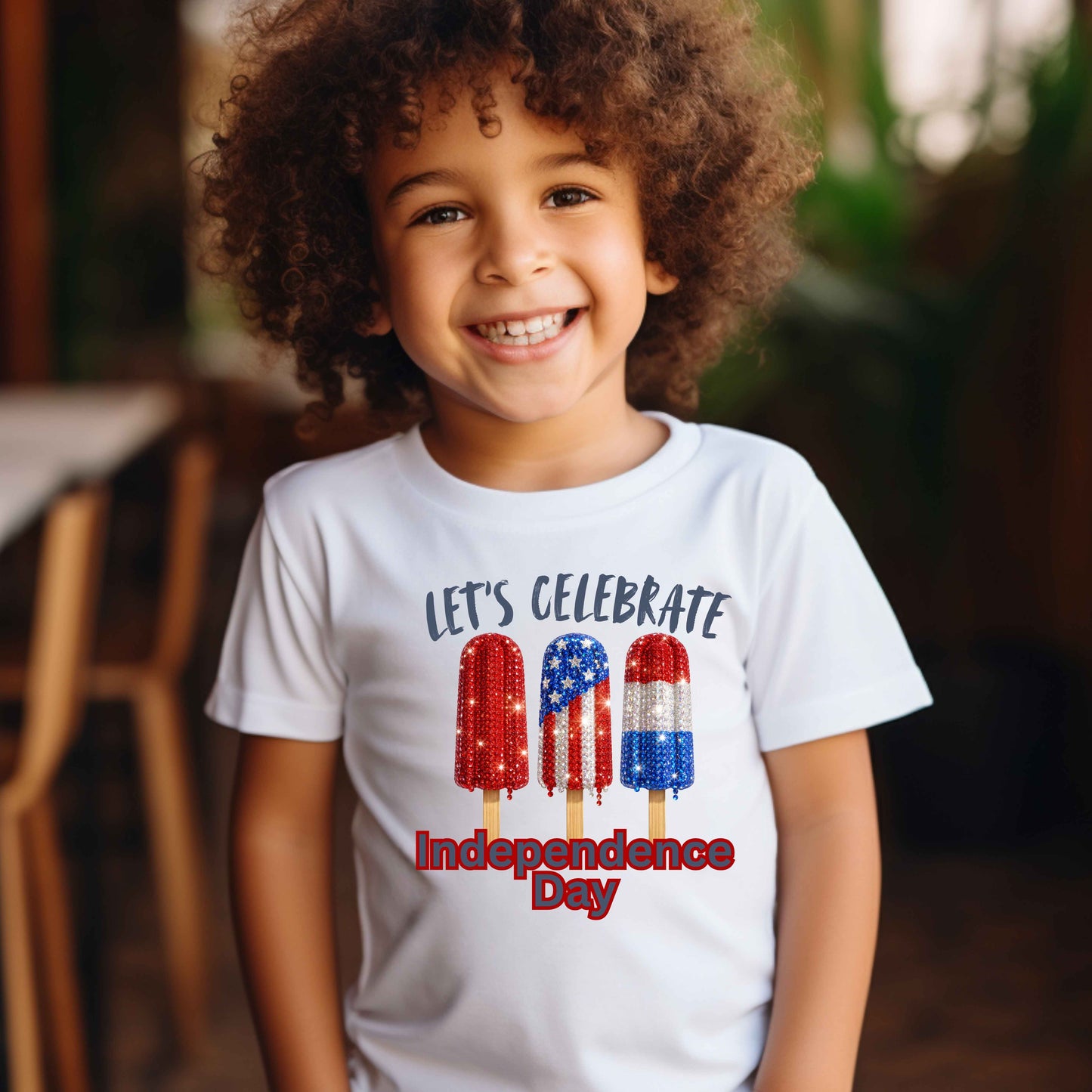 LET'S CELEBRATE INDEPENDENCE DAY  4TH OF JULY. T-Shirt