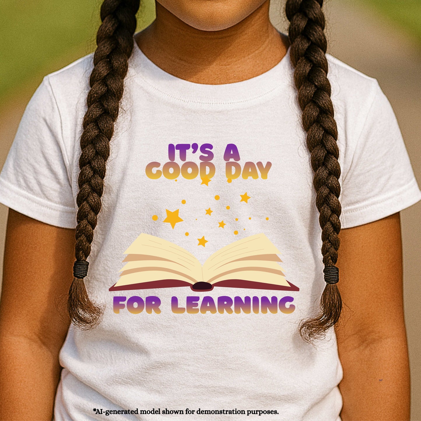 IT'S A GOOD DAY FOR LEARNING 100% Cotton T-Shirt