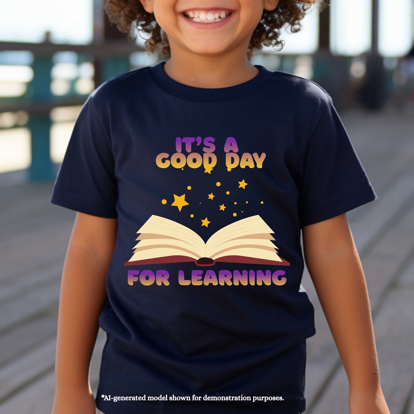 IT'S A GOOD DAY FOR LEARNING 100% Cotton T-Shirt