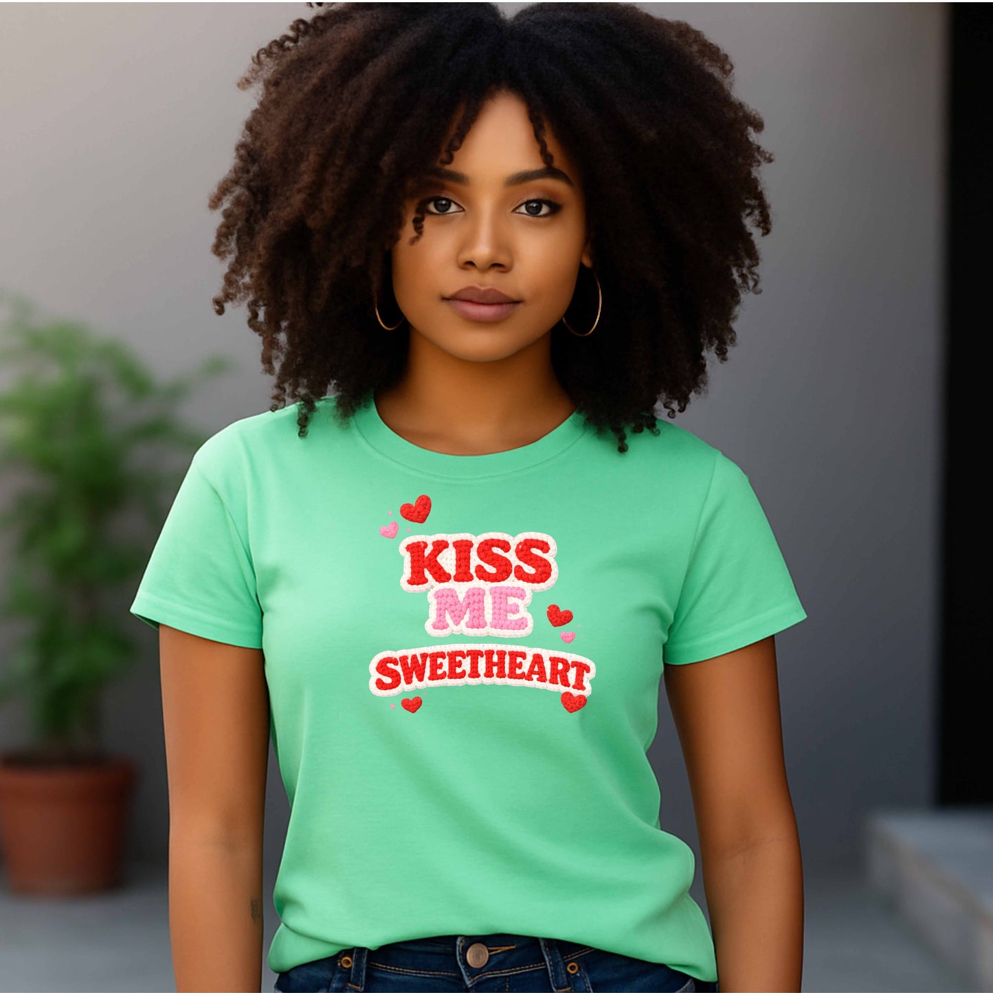 KISS ME SWEETHEART.   T-Shirt