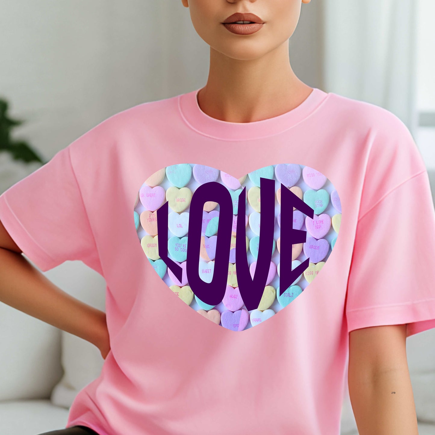 LOVE IN A HEART. T-Shirt