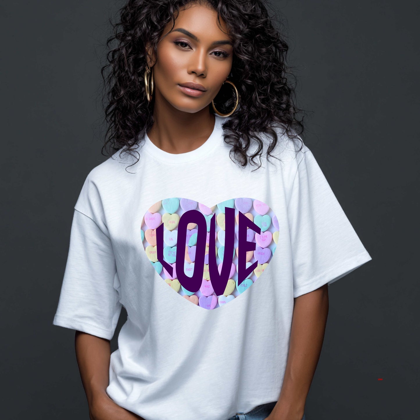 LOVE IN A HEART. T-Shirt