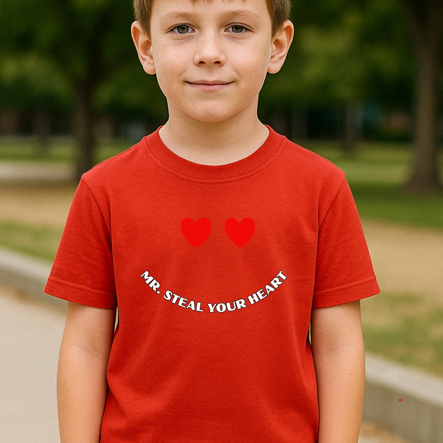 MR. STEAL YOUR HEART FRONT AND BACK   T-Shirt