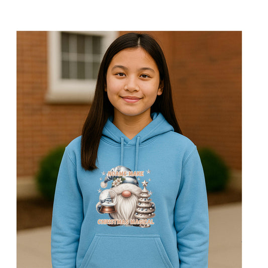 NOAMS MAKE CHRISTMAS MAGICAL   Youth Pullover Hoodie