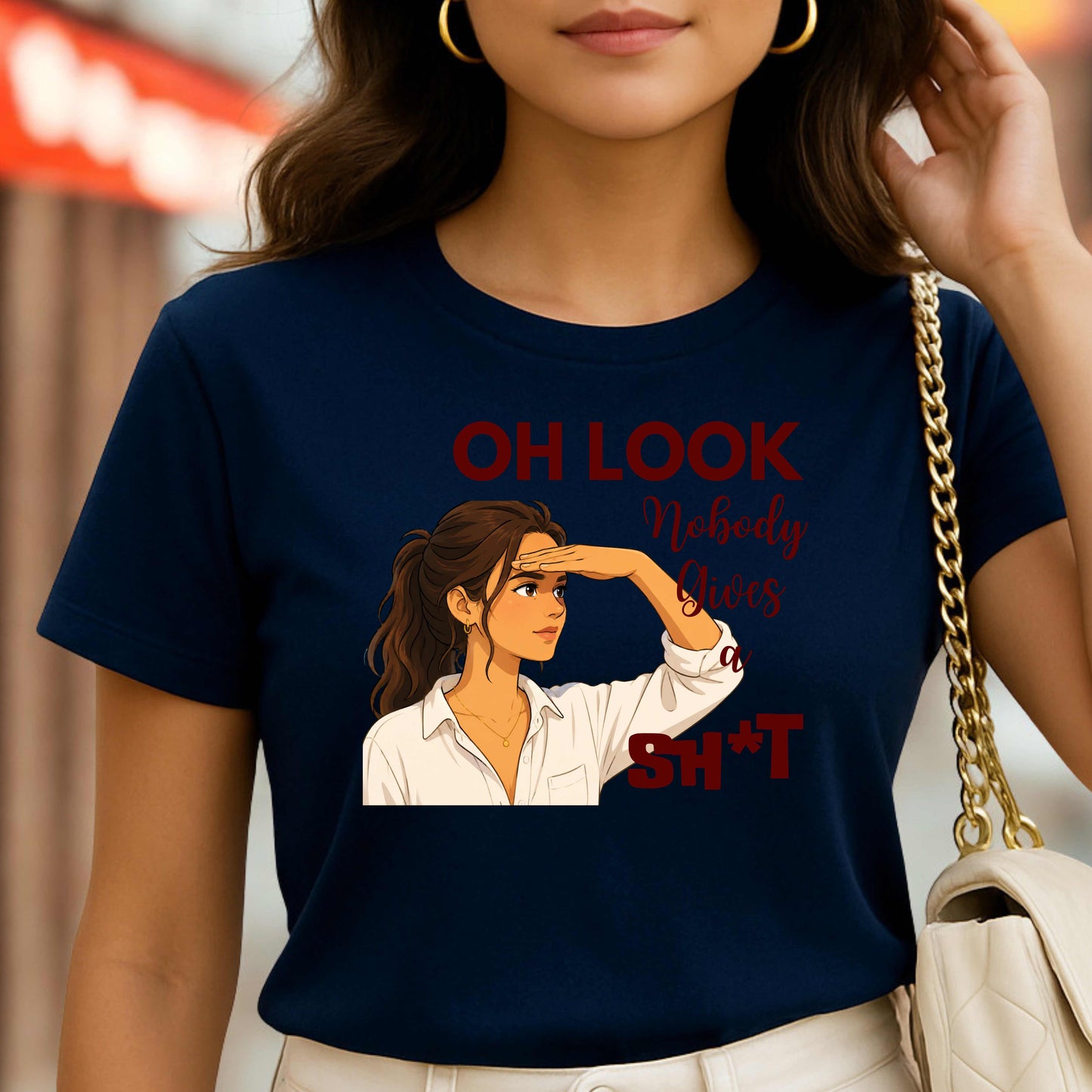 OH LOOK NOBODY GIVES A SH*T. T-Shirt