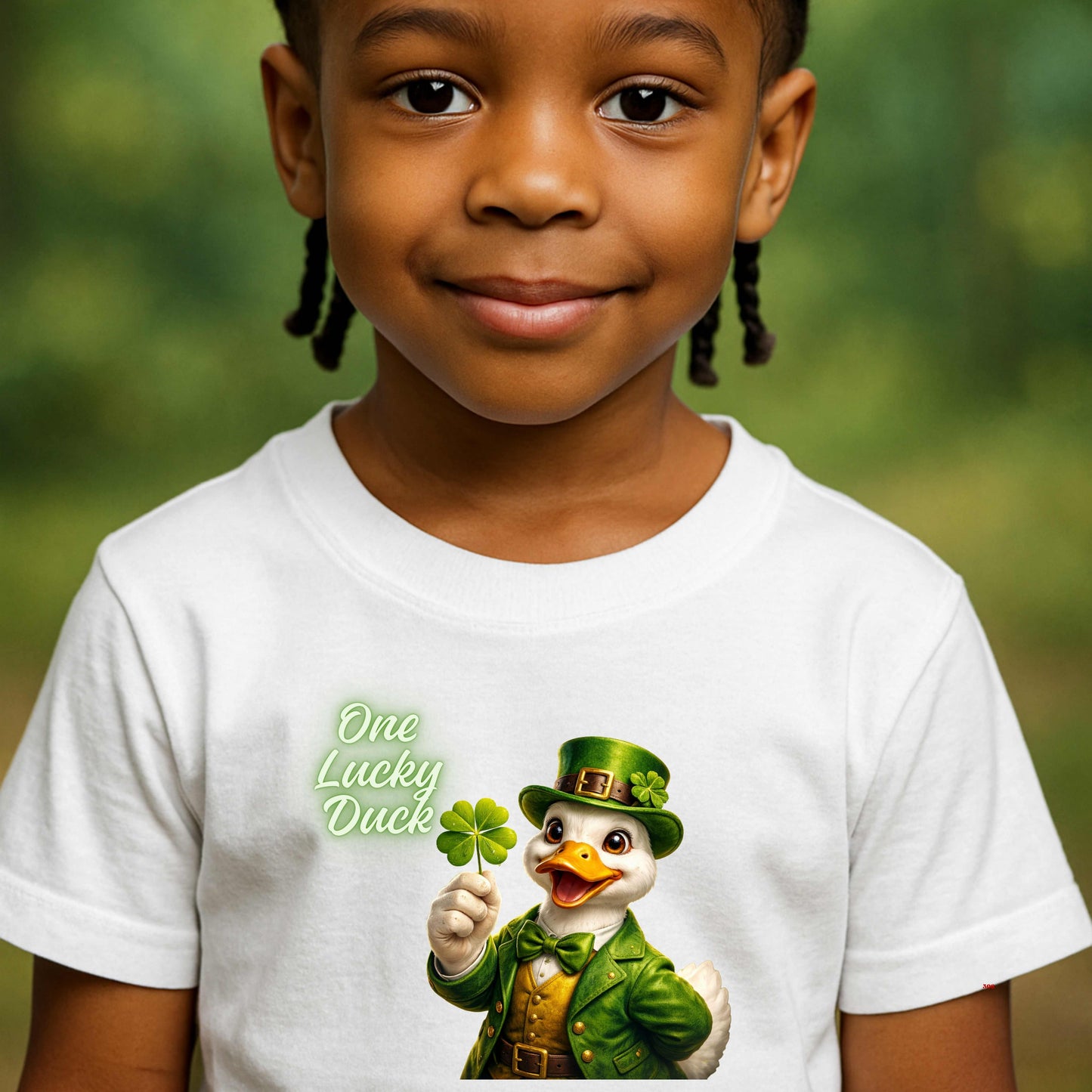 ONE LUCKY DUCK  T-Shirt