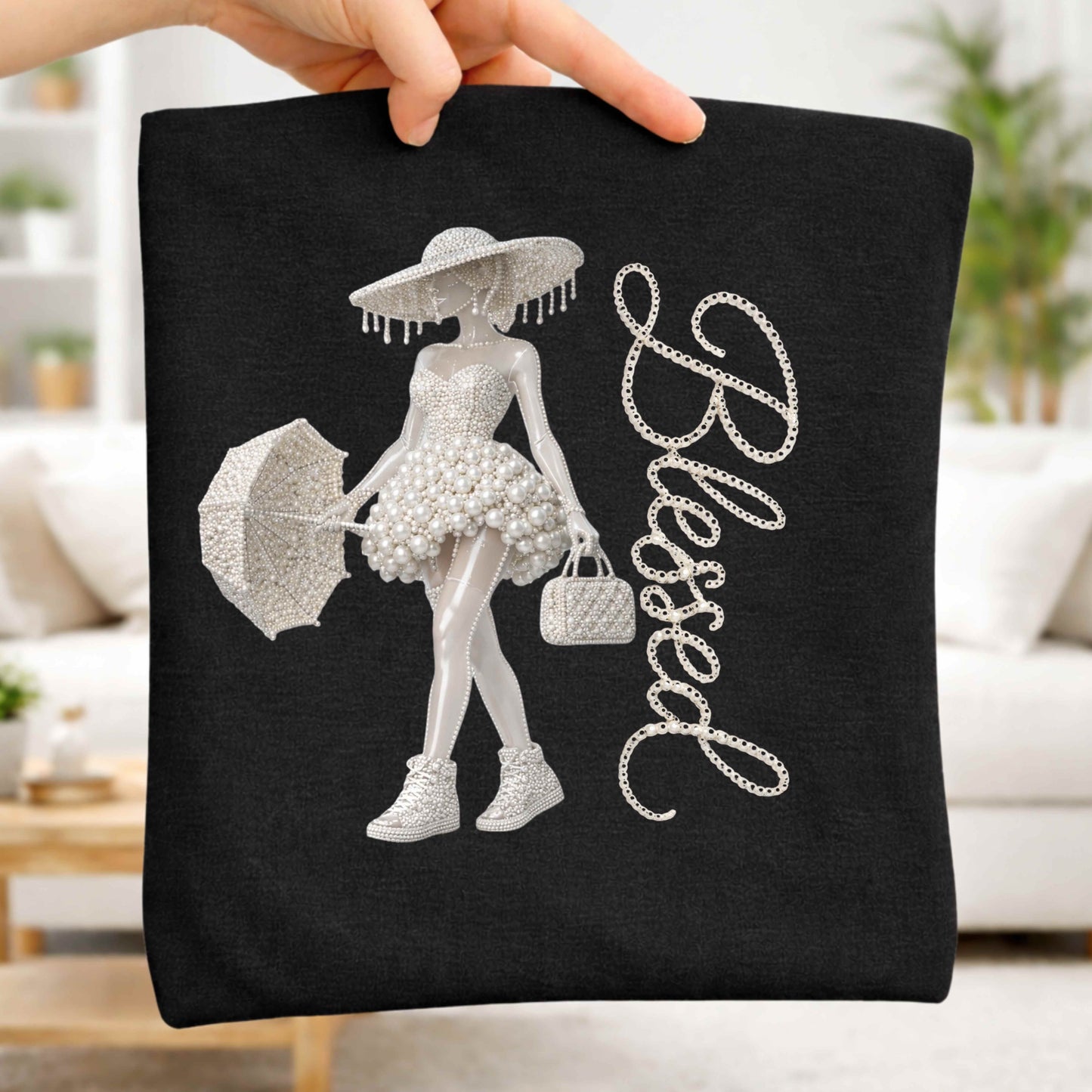 BLESSED PEARL LADY. T-Shirt