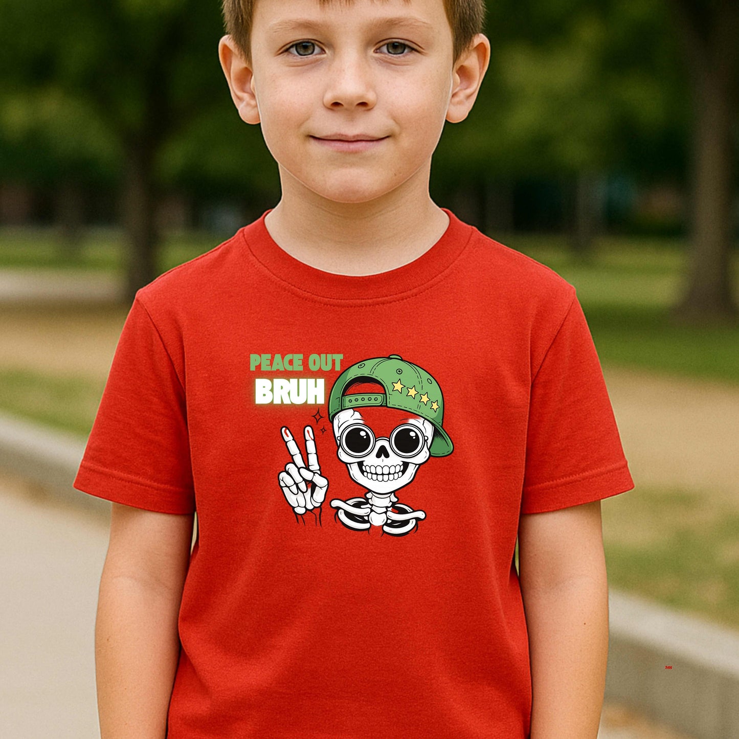 PEACH OUT BRUH   T-Shirt