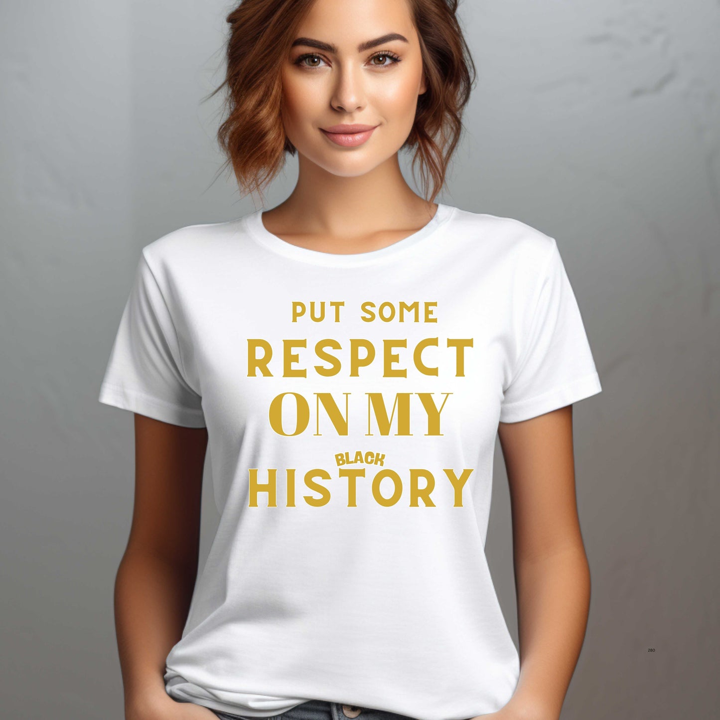 PUT SOME RESPECT ON MY BLACK HISTORY. T-Shirt