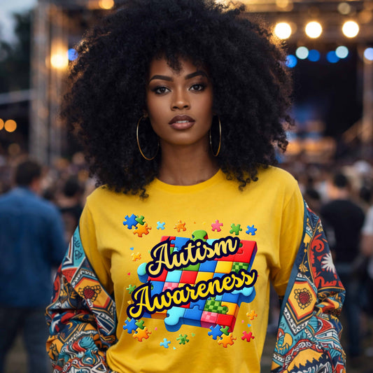 AUTISM AWARENESS PUZZLE.  Pullover Hoodie