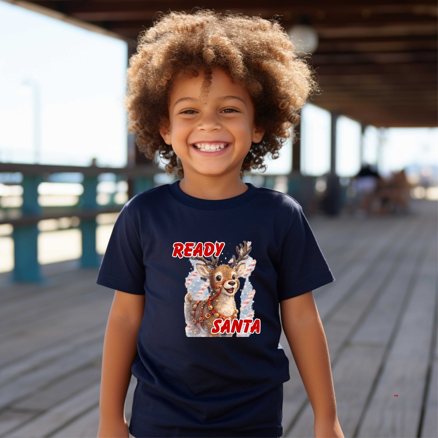READY SANTA   Youth Pullover Hoodie