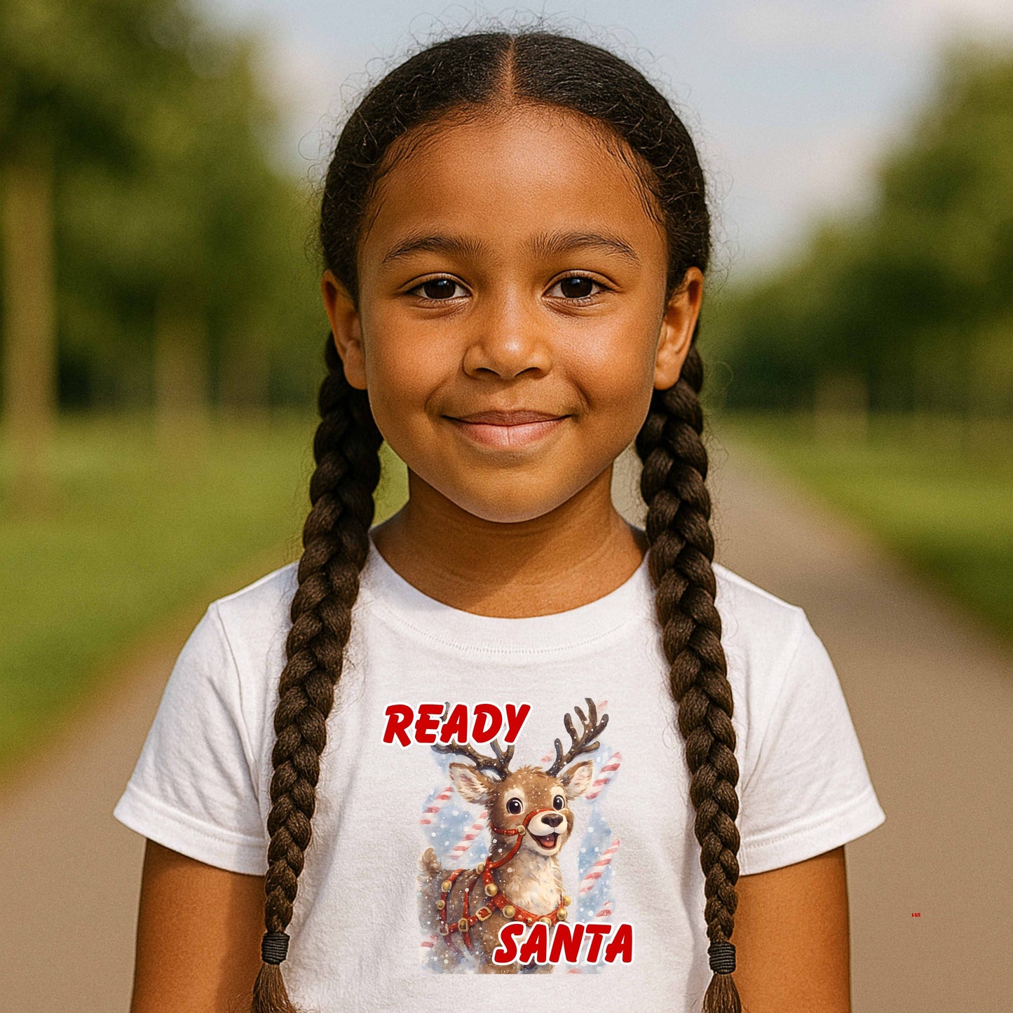 READY SANTA   Youth Pullover Hoodie