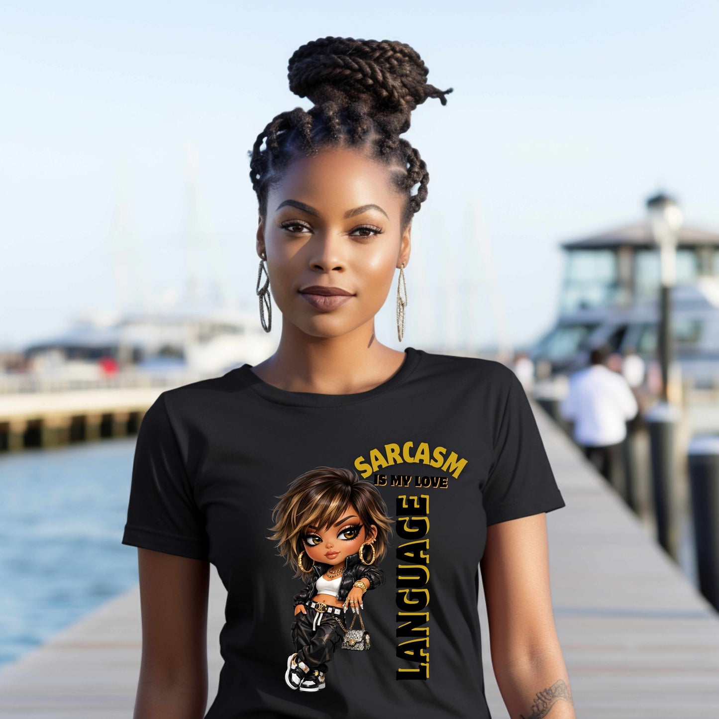 SARCASM IS MY LOVE LANGUAGE.   T-Shirt