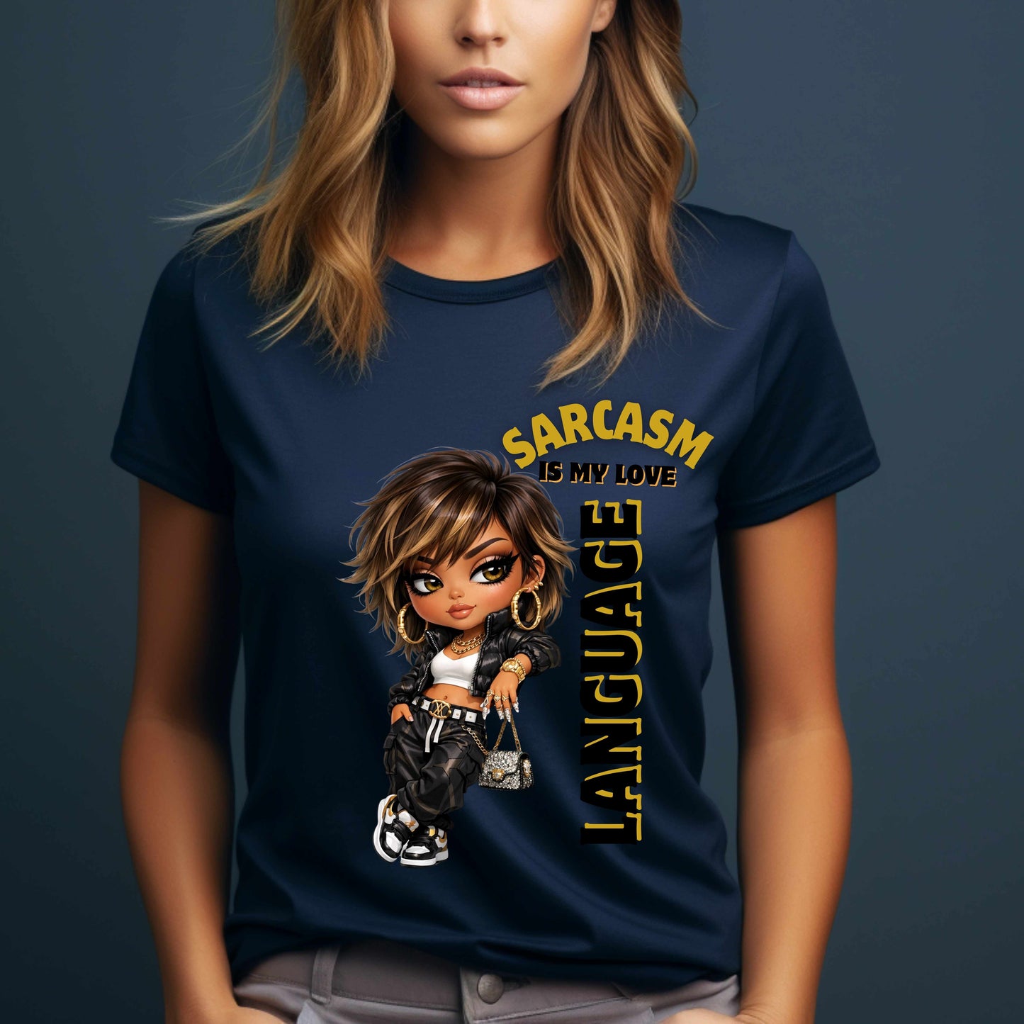 SARCASM IS MY LOVE LANGUAGE.   T-Shirt