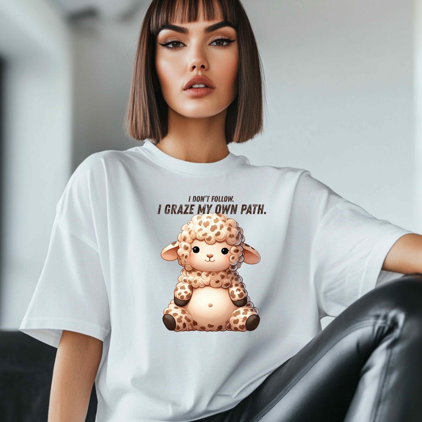 I DON'T FOLLOW.  I GRAVE MY OWN PATH. T-Shirt