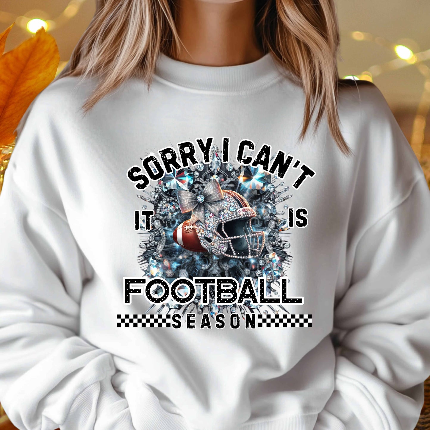 SORRY I CAN'T IT IS FOOTBALL SEASON   Pullover Hoodie