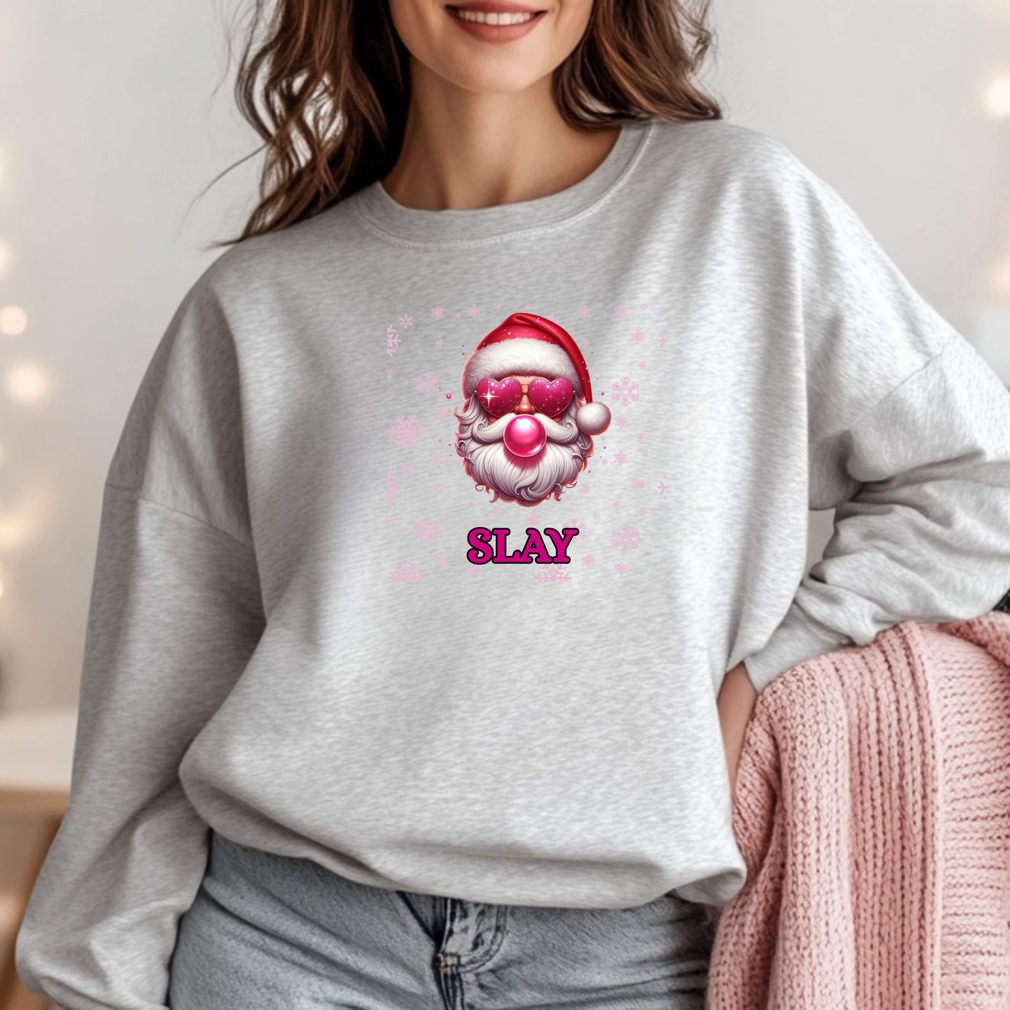 Slay Santa   Pullover Hoodie