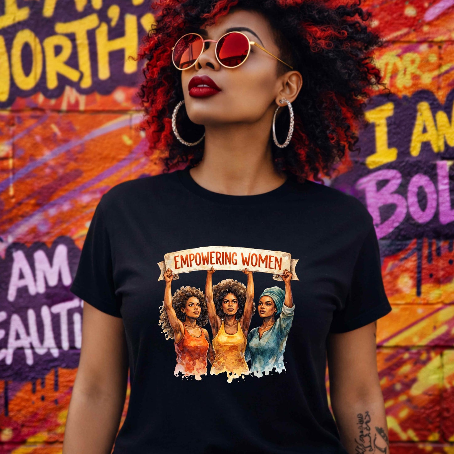 THREE EMMPOWERING WOMEN   T-Shirt