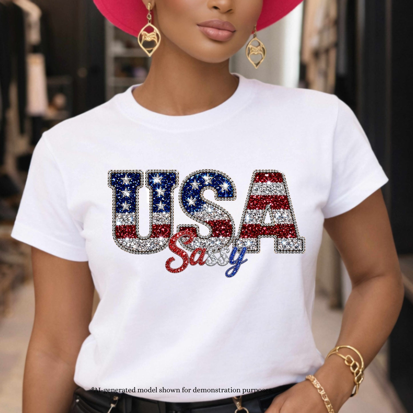 USA SASSY. T-Shirt